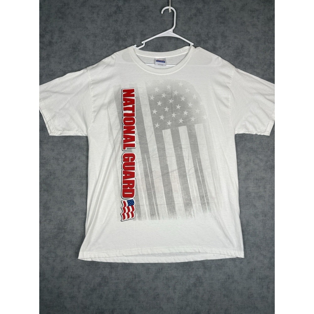 Vintage Dan Wheldon #4 National Guard IndyCar T Shirt L Double Sided